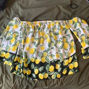 Perfect off the shoulder summer shirt size M